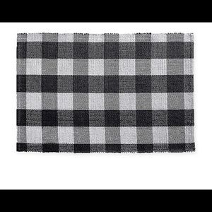 Buffalo Check 20" x 36”Woven Kitchen Mat